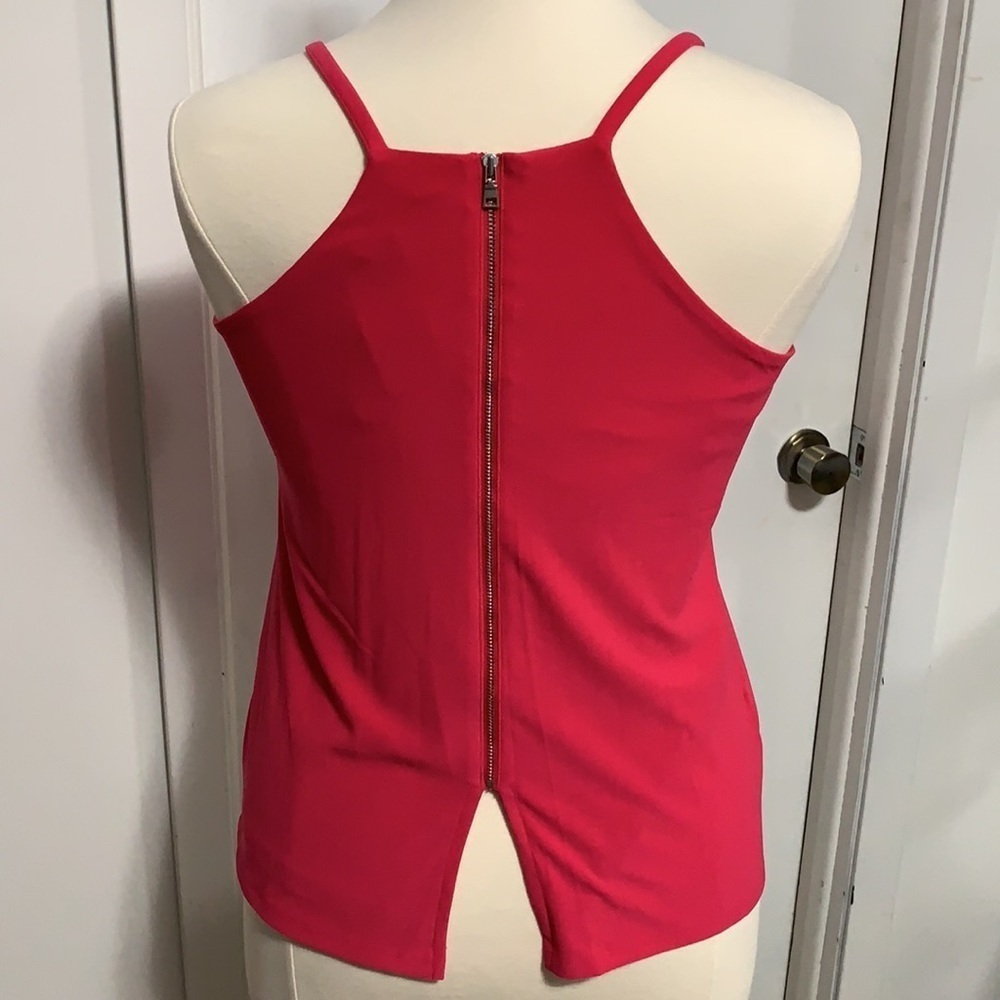 Bar 3 summer top, zipper back MSRP $39.50 Size M - Picture 2 of 6